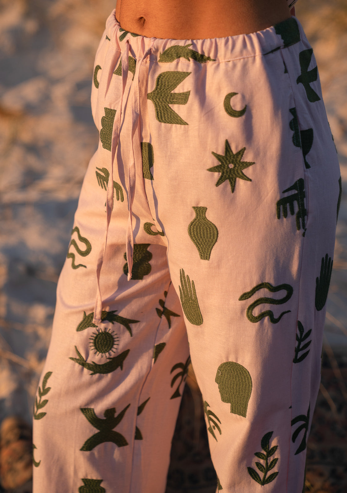 REED TROUSERS - ROSE DUSK